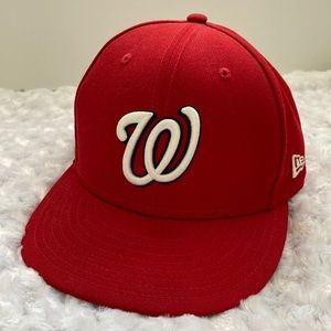Official MLB on-field cap | Size 7 1/8 56.8 cm | Washington Nationals. Unisex.